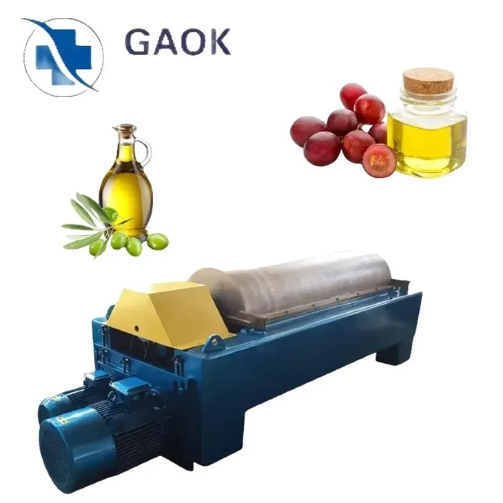 Centrifugă orizontală continuă