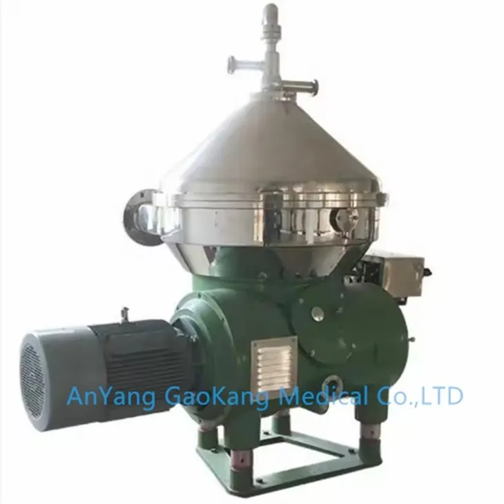 Large Capacity Disc Centrifuges