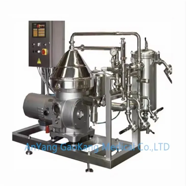 Biological Ferment Disc Centrifuge Machine