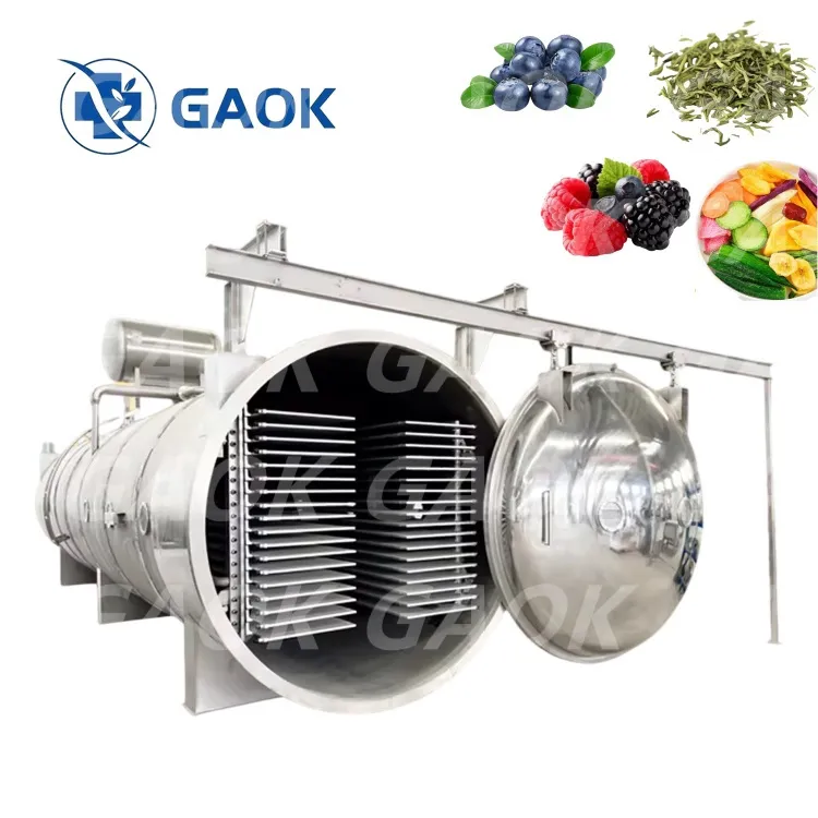 Liofilizator pentru legume, fructe sau carne