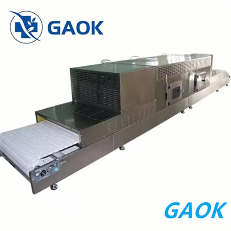 tunel de uscare cu aer cald