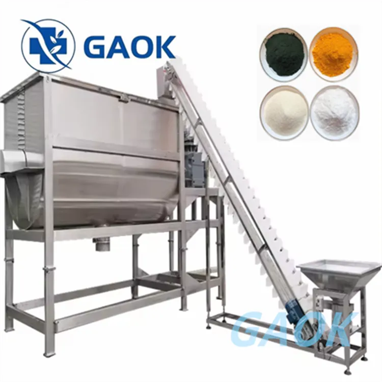Blender industrial pentru pulbere alimentară