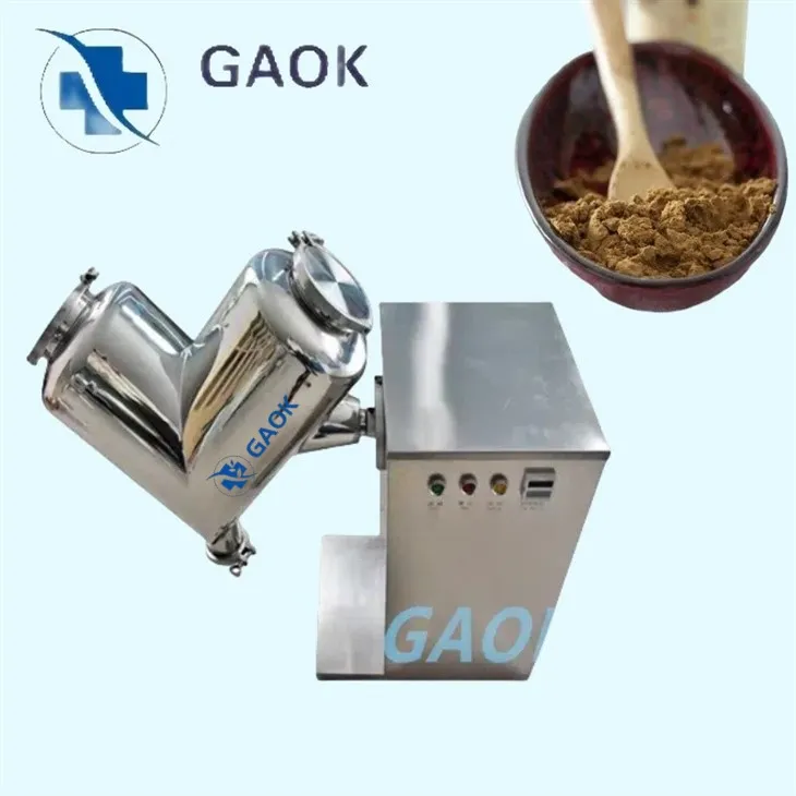 mașină de amestecare a pulberilor de tip v