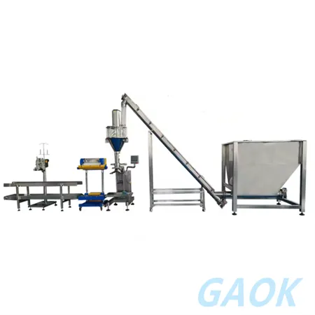 Mașină de ambalat pulbere